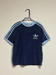 adidas半袖 Tシャツ ネイビー