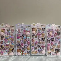 ハローキティ ステッカーセット 4セット