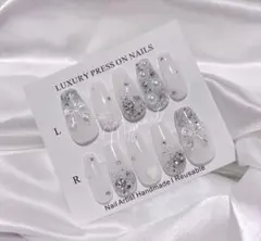 504【 グミシール · トップコート二重 】ちゅるんネイルチップ