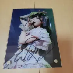 #ババババンビ 宇咲 ゼロイチ アクリルパネル 直筆サイン入り