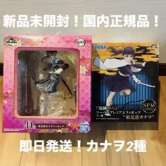 【新品未開封】【美品】鬼滅の刃 一番くじ D賞 カナヲ & SPM 2体セット