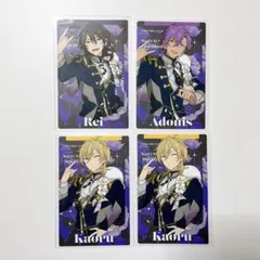 あんスタ スタフォニ 零 薫 アドニス カードコレクション 4点セット