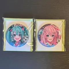 プロセカ メロパレ ホロ缶 ミク ルカ