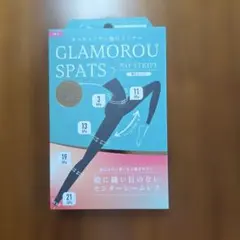 センターシームレス　着圧スパッツ　MーL