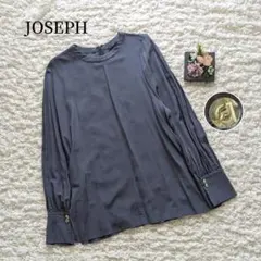 【JOSEPH】LUCIAN TOP DRAPY SILKボリューム袖　ブラウスのサムネイル