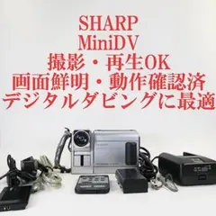 シャープ VL-FD1【動作良好】 MiniDVビデオカメラ ダビングに最適‼ シャープ VL-FD1【動作確認済】 MiniDVビデオカメラ ダビングに最適