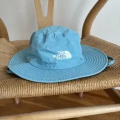 THE NORTH FACE キッズ ハット帽子 防水 アクアブルー KL