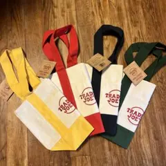 TRADER JOE'S ミニトートバッグ 4色セット