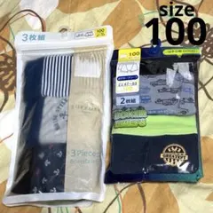 新品 ☆ 男の子 ☆ パンツ ☆ ボクサーブリーフ ☆ 5枚セット ☆ 100