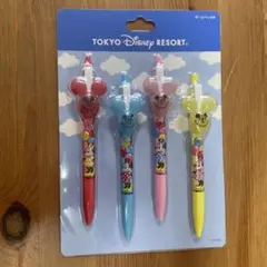 東京ディズニーリゾート ボールペン 4本セット