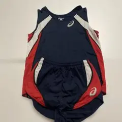 ASICS 陸上用タンクトップとショートパンツ セット