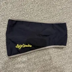 ルースイソンブラ ネックウォーマー ネイビー×イエロー