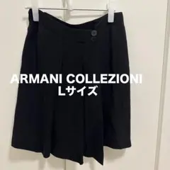 Armani Collezioni ラップデザイン スカート 40 黒 Lサイズのサムネイル