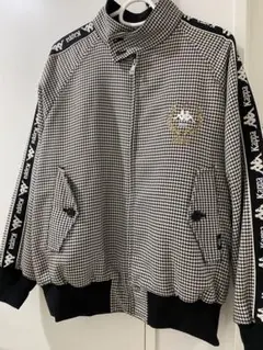 Kappa ×GU千鳥柄 ジップアップジャケットSサイズ
