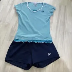 テニス ハーフパンツ 紺 S ジュニアにも