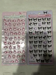 My Melody & Kuromi ボンボンドロップミニシール　正規品