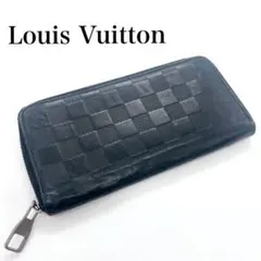 LOUIS VUITTON ルイヴィトン ダミエ ジッピーウォレット ブラック