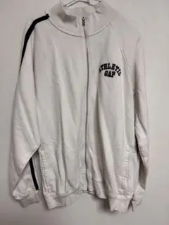 GAP ホワイト ジップアップジャケット Lのサムネイル