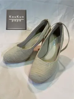 RANDA ベージュ　パンプス　22.0cm