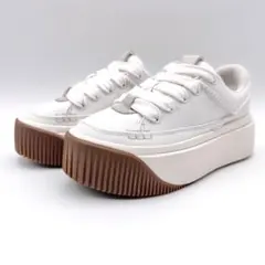 【極美品】アグ EZ-DUZZIT ホワイト キナリ系 キャンバス 厚底のサムネイル