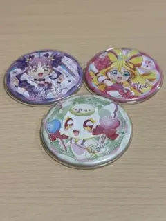 プリキュア トゥインクル缶バッジ 田中ぷりん キミプリ ズキューン