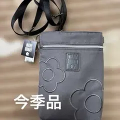 マリークワント　MARY QUANT ショルダーポーチ　マリクワ　グレー