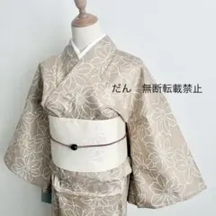 チューリップ]浴衣単品 変わり織 - メルカリ