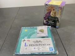 ジョジョの奇妙な冒険1番くじ E賞 矢安宮重清/I賞タオルH賞メタル付
