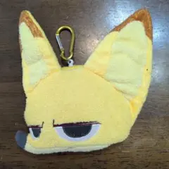 ズートピア 耳付きキーホルダー　パスケース