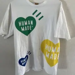 HUMAN MADE ハートロゴ Tシャツ ホワイト Mサイズ 札幌店限定 - メルカリ