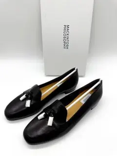 新品 マッキントッシュ ローファー ブラック 23.5cm