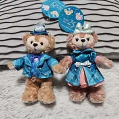 新品未使用♡ディズニーシー25周年シェリーメイ&ダッフィーぬいぐるみ