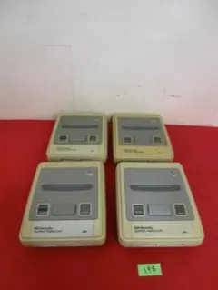198：Nintendo Super Famicom 本体 4台　ジャンク