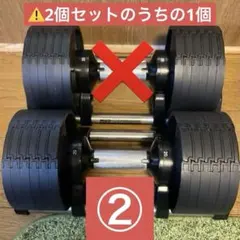 【専用②】NÜO FLEXBELL 20 可変式ダンベル 20kg 4kg刻みのサムネイル