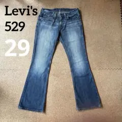 00s【Levi's 529 0332・ローライズ・ブーツカットジーンズ】w29