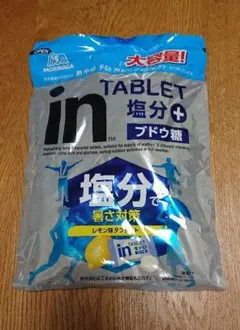 大容量500g森永製菓 inタブレット塩分+ブドウ糖レモン味のサムネイル