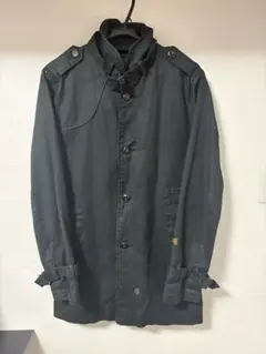 【美品】古着 G-STAR ブラック トレンチコート