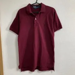 ポロ ラルフローレン ボルドー ポロシャツ 半袖