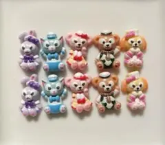 ネイルパーツ、ミニパーツ10個