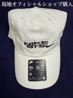 韓国限定 NIKE BTS キャップ M/L ワッペン 刺繍 - メルカリ