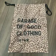 ヒョウ柄　巾着　バッグ