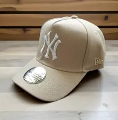 海外限定 NY 9FORTY ベージュキャップ