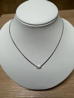 ペンダント 3way プラチナ850 ネックレス ダイヤ ブラックダイヤモンド 