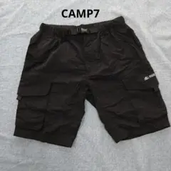 CAMP7　 ナイロンショートパンツ （ブラック）