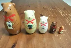 TULLY'S COFFEE ベアフルマトリョーシカ タリーズ