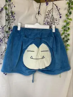 ポケモン カビゴン ルームウェア パジャマ モコモコ ショートパンツ