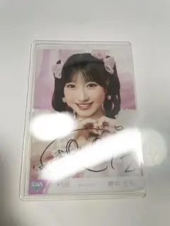 ナ*ン様 ≠ME ノイミー 生写真 きゅんかわ人生 直筆サイン 櫻井もも