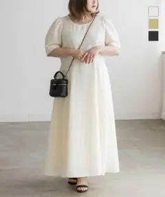 CLETTEオリジナル★ペチコート付きシアーチェックワンピース