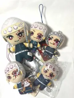 鬼滅の刃　宇髄天元　ぬいぐるみ　マスコット　まとめ売り　5体