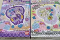 パチパチプリキュアデコネーム　2点セット　キュアキュンキュン　キュアズキューン